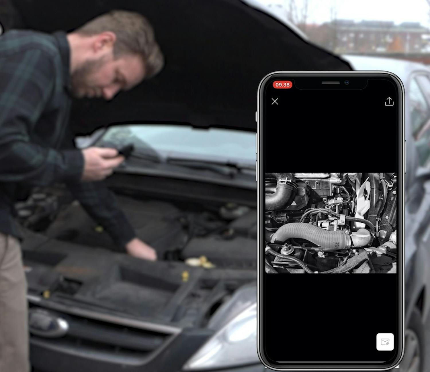 Tarkastuskamera: Käytä tarkastuskameraa auton tutkimiseen Tarkastuskamera: Käytä tarkastuskameraa auton tutkimiseen